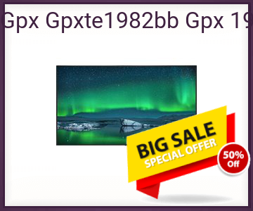 Bestledtvbrands Gpx Gpxte1982bb Gpx 19